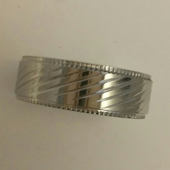 Men's Silver Label Stainless Steel Band - Picture 3 of 5